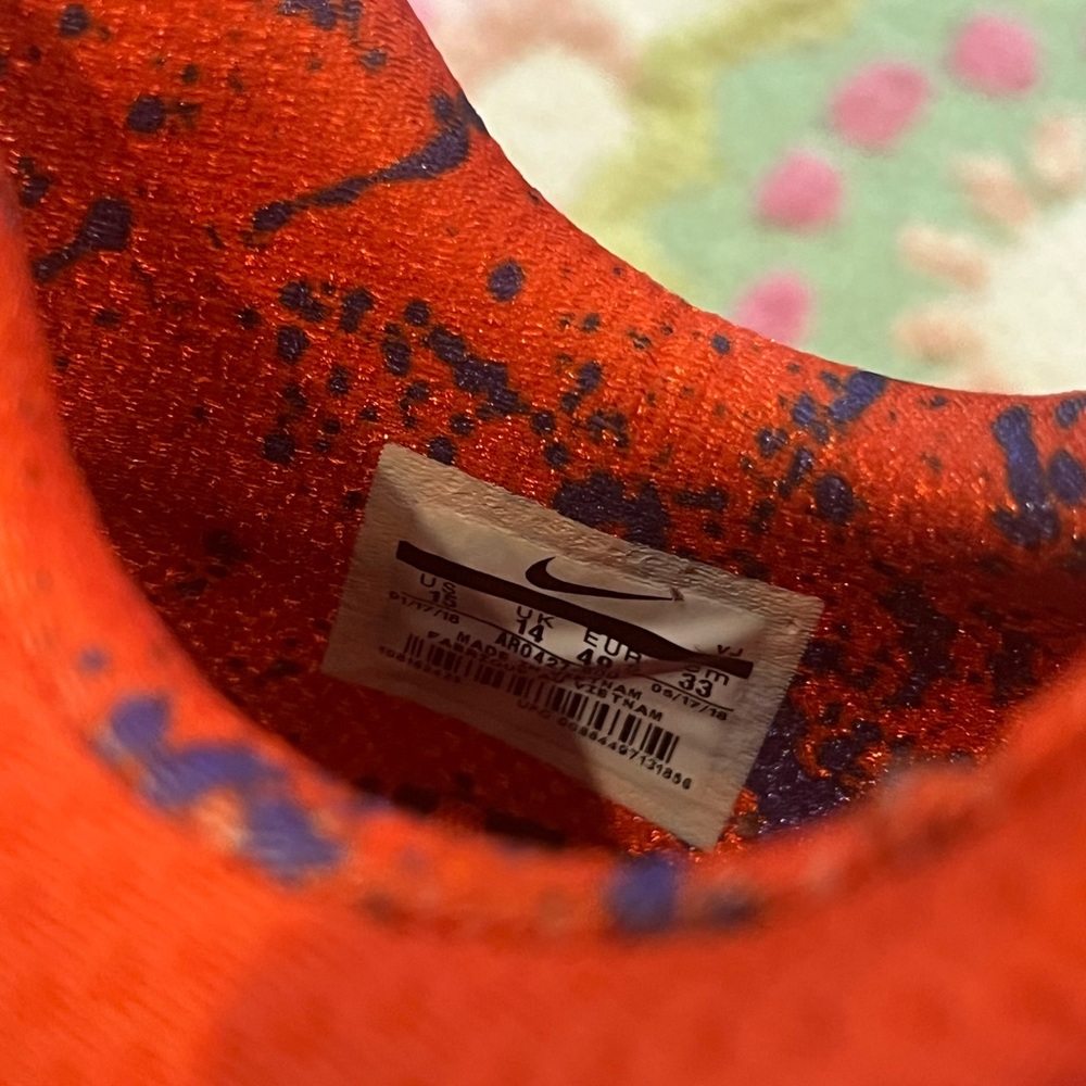 Clemson Tigers Nike TR 8 Shoes | Size 15 Clemson Men’s Nike Shoes - Picture 8 of 8